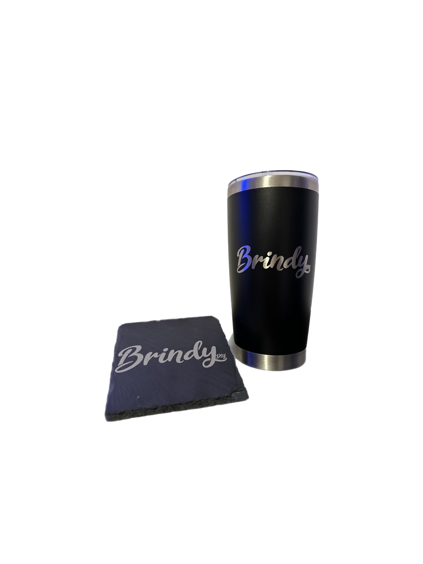 Tumbler and drink coaster